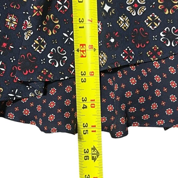 Derek Lam 10 Crosby Foulard Medallion Print Silk Dress Sz 8 Boho Career Office - Picture 12 of 15